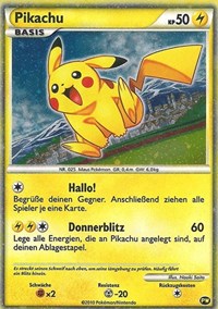 [PKM] Pikachu (PW6) (German) [Pikachu World Collection Promos]