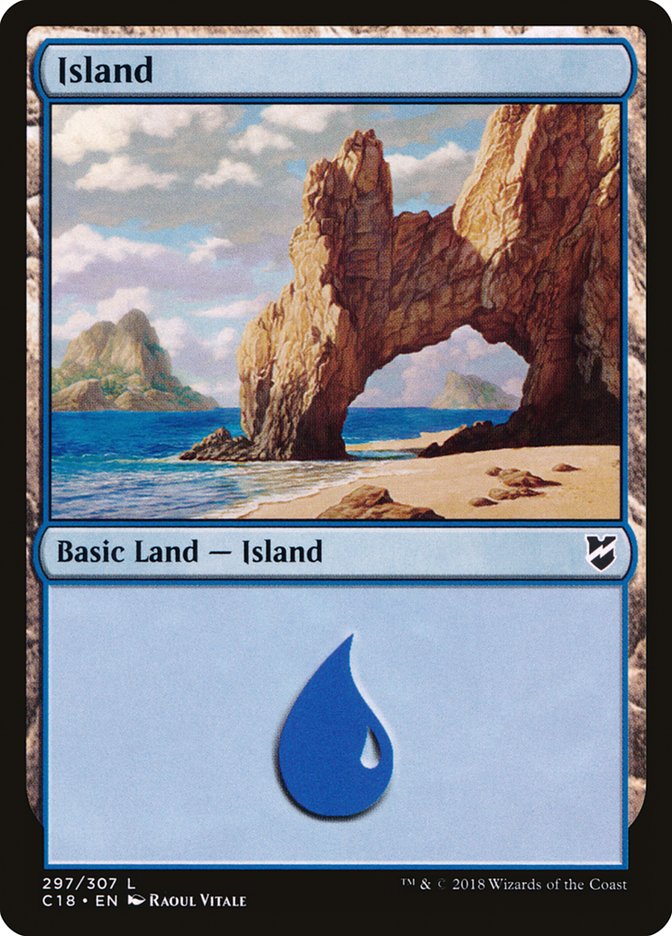 {B}[C18 297] Island (297) [Commander 2018]