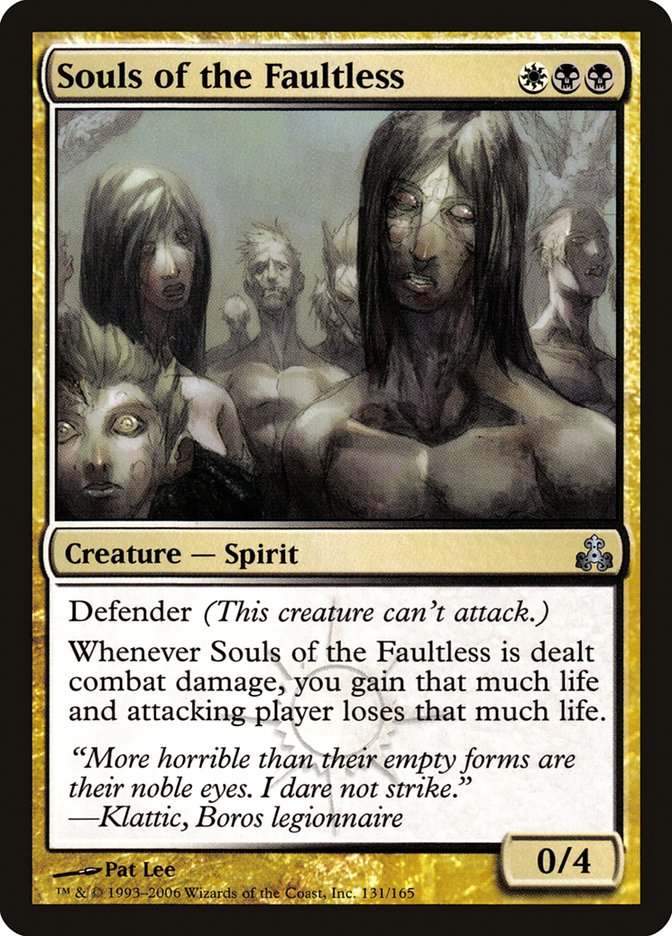{C} Souls of the Faultless [Guildpact][GPT 131]