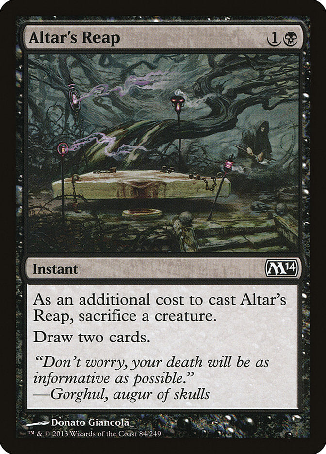 {C} Altar's Reap [Magic 2014][M14 084]