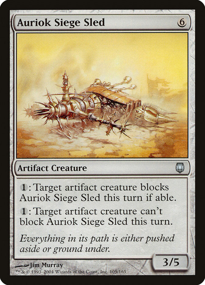 {C} Auriok Siege Sled [Darksteel][DST 105]
