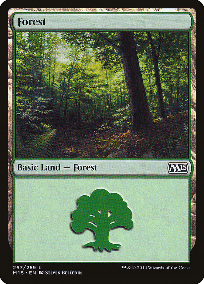 {B}[M15 267] Forest (267) [Magic 2015]