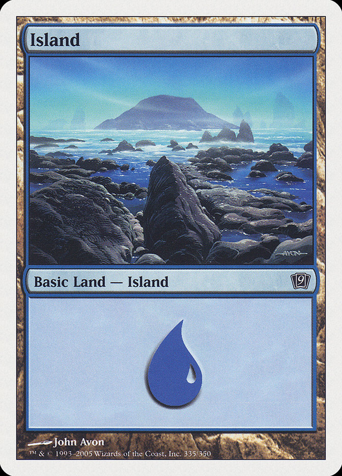 {B}[9ED 335] Island (335) [Ninth Edition]