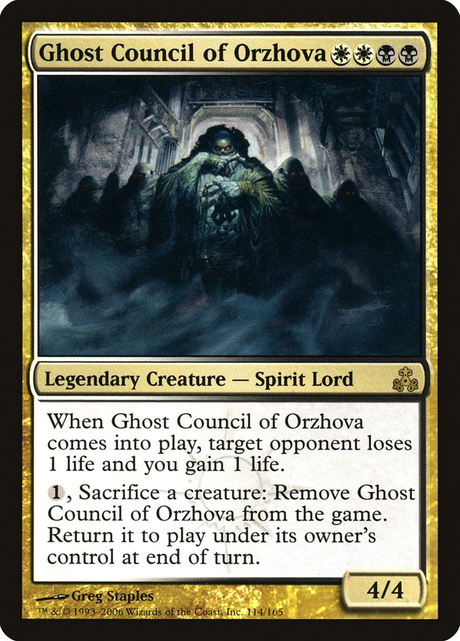 {R} Ghost Council of Orzhova [Guildpact][GPT 114]