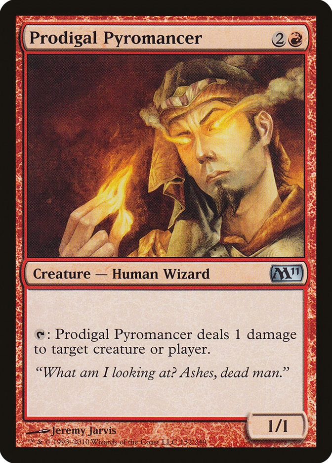 {C} Prodigal Pyromancer [Magic 2011][M11 152]