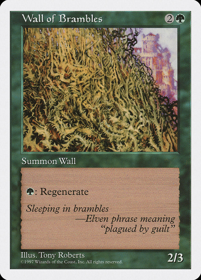 {C} Wall of Brambles [Fifth Edition][5ED 338]