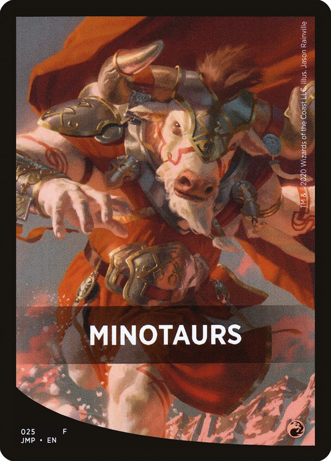 {T} Minotaurs Theme Card [Jumpstart Front Cards][FJMP 025]