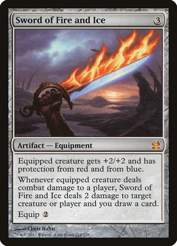 {R} Sword of Fire and Ice [Modern Masters][MMA 216]