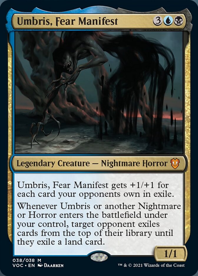 {R} Umbris, Fear Manifest [Innistrad: Crimson Vow Commander][VOC 038]