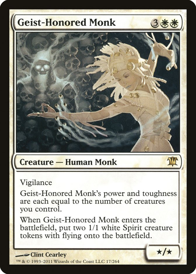 {R} Geist-Honored Monk [Innistrad][ISD 017]