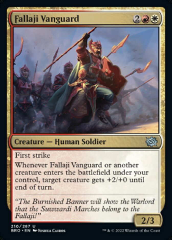 {@C} Fallaji Vanguard [The Brothers' War][BRO 210]