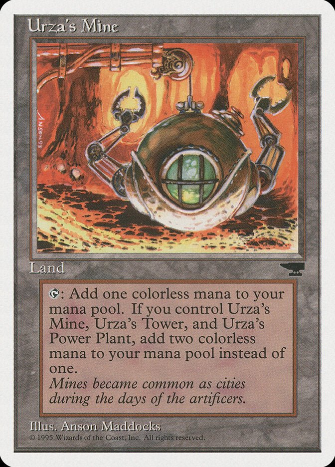 {C} Urza's Mine (Orange Background) [Chronicles][CHR 114B]