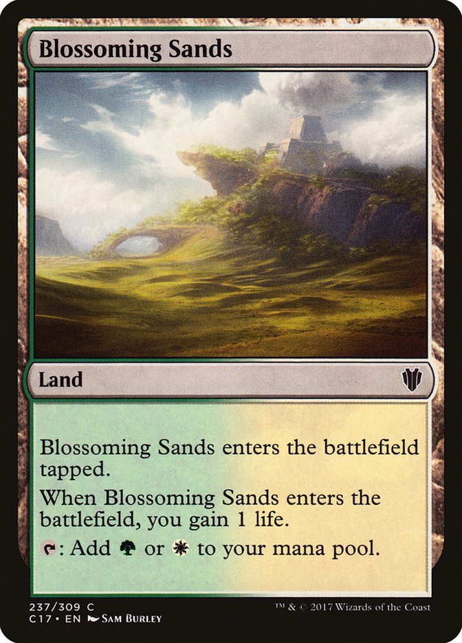 {C} Blossoming Sands [Commander 2017][C17 237]
