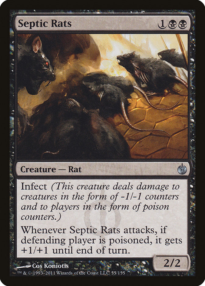 {C} Septic Rats [Mirrodin Besieged][MBS 055]