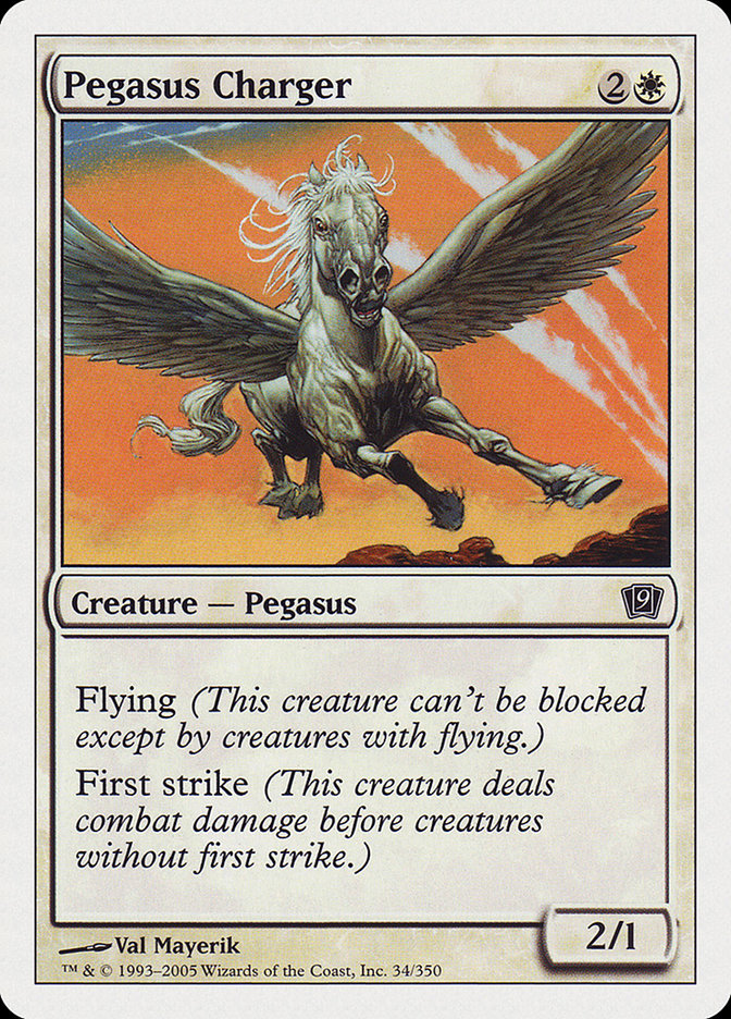 {C} Pegasus Charger [Ninth Edition][9ED 034]