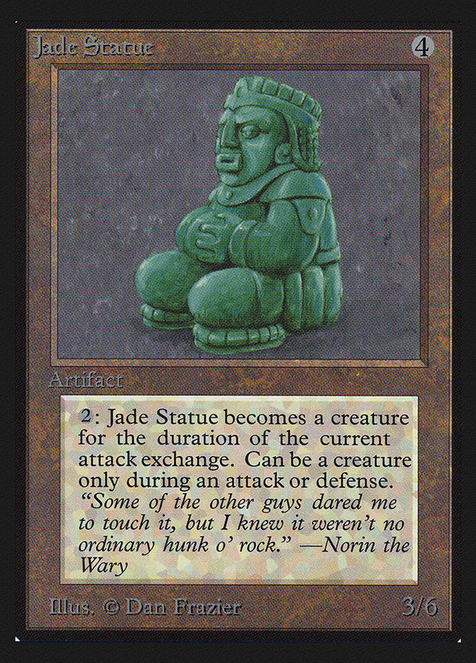 {C} Jade Statue [International Collectorsâ Edition][GB CEI 254]