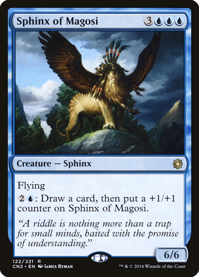 {R} Sphinx of Magosi [Conspiracy: Take the Crown][CN2 122]