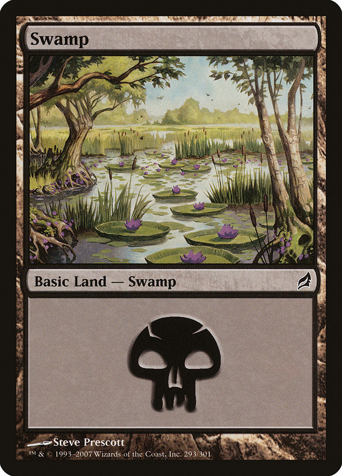 {B}[LRW 293] Swamp (293) [Lorwyn]