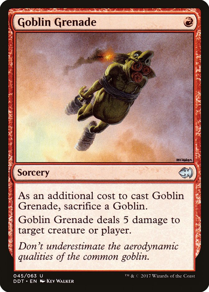 {C} Goblin Grenade [Duel Decks: Merfolk vs. Goblins][DDT 045]
