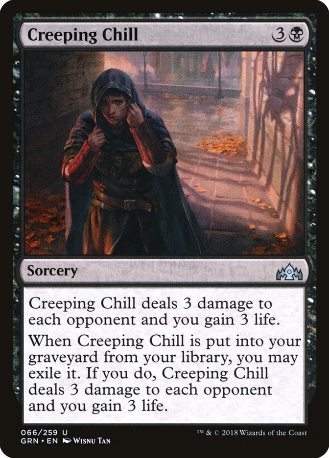 {C} Creeping Chill [Guilds of Ravnica][GRN 066]