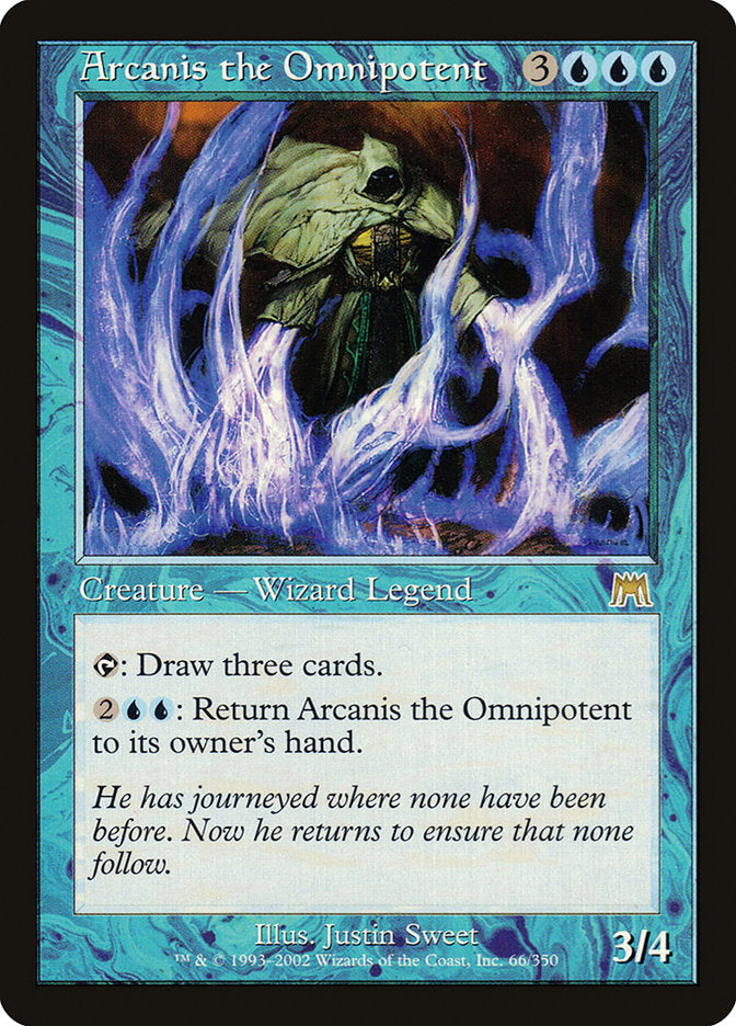 {R} Arcanis the Omnipotent [Onslaught][ONS 066]