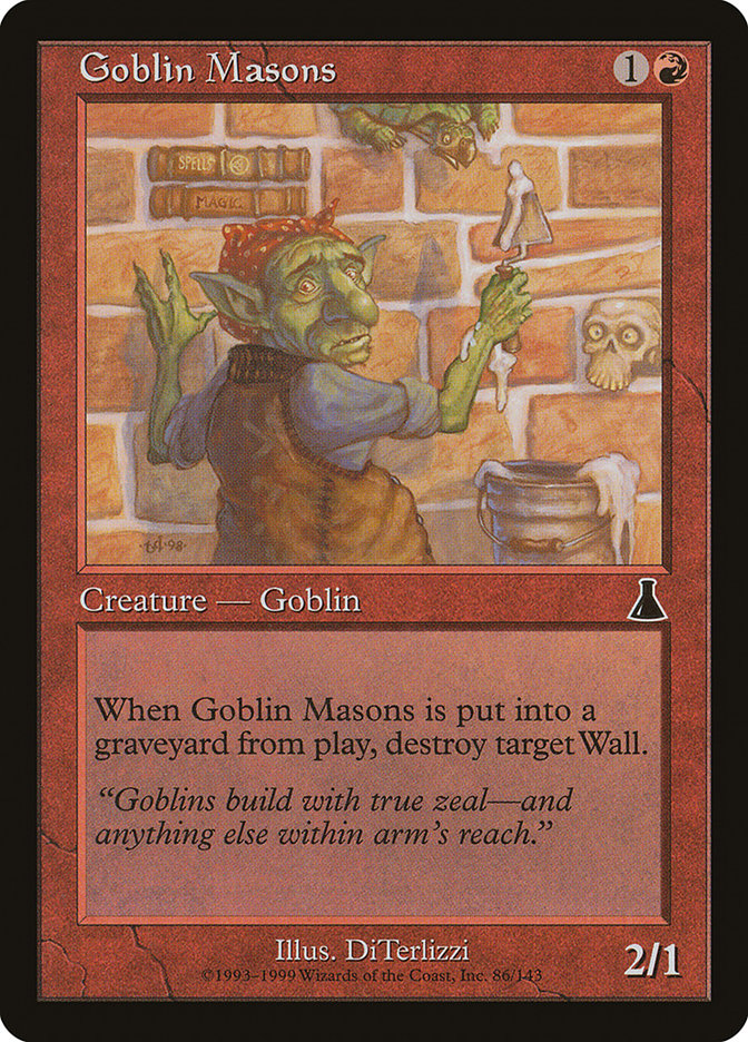 {C} Goblin Masons [Urza's Destiny][UDS 086]