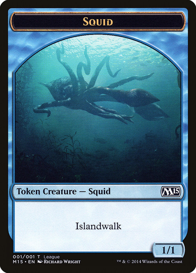{T} Squid Token [League Tokens 2014][TL14 003]
