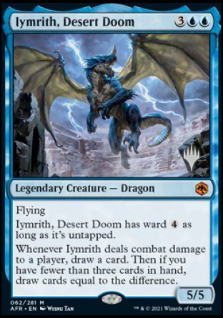 {R} Iymrith, Desert Doom (Promo Pack) [Dungeons & Dragons: Adventures in the Forgotten Realms Promos][PP AFR 062]