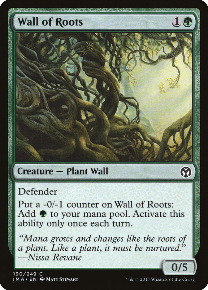 {C} Wall of Roots [Iconic Masters][IMA 190]