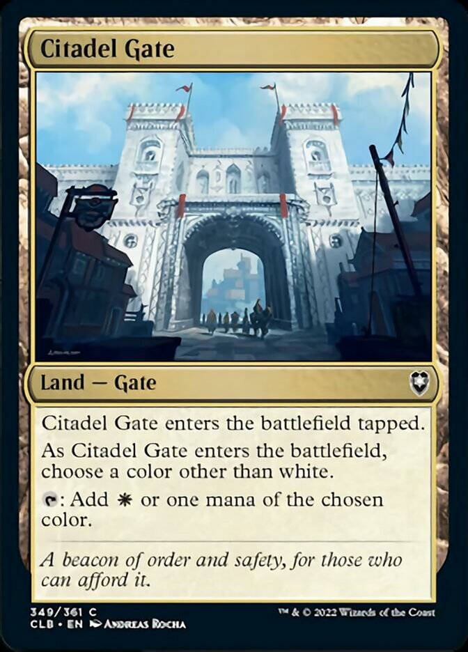 {C} Citadel Gate [Commander Legends: Battle for Baldur's Gate][CLB 349]
