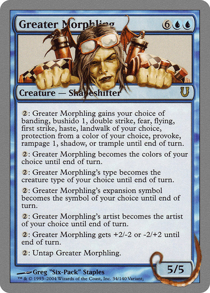 {R} Greater Morphling [Unhinged][UNH 034]