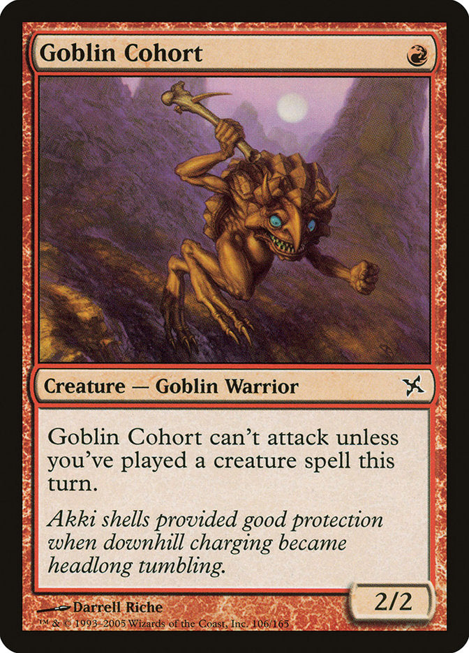 {C} Goblin Cohort [Betrayers of Kamigawa][BOK 106]