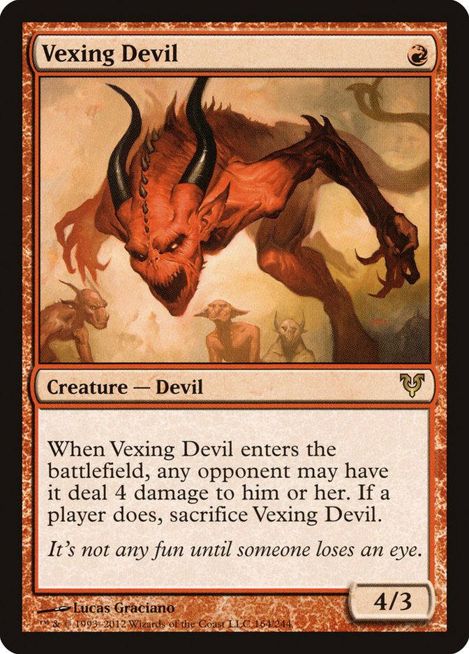 {R} Vexing Devil [Avacyn Restored][AVR 164]