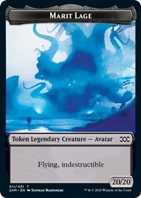 {T} Marit Lage // Saproling Double-sided Token [Double Masters Tokens][T2XM 011]