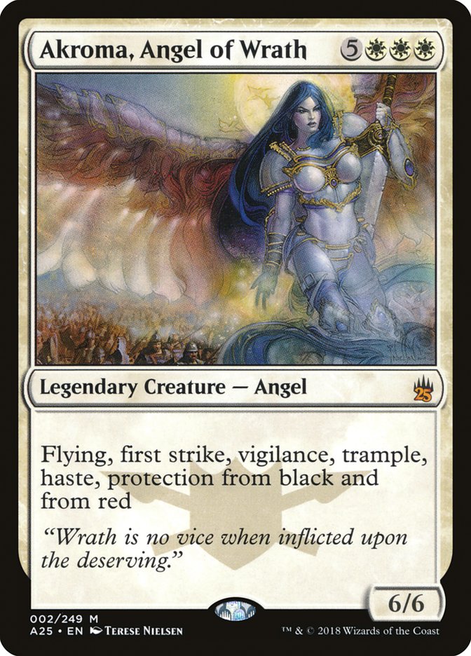 {R} Akroma, Angel of Wrath [Masters 25][A25 002]