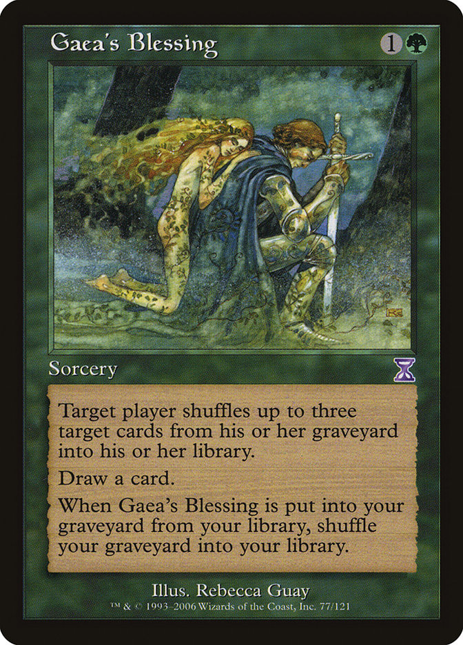 {R} Gaea's Blessing [Time Spiral Timeshifted][TSB 077]