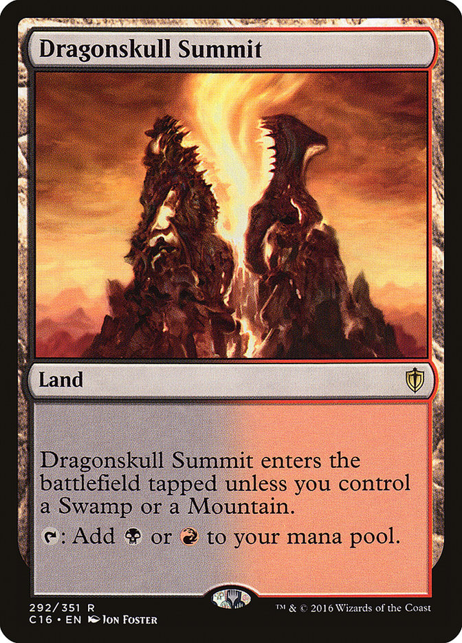 {R} Dragonskull Summit [Commander 2016][C16 292]