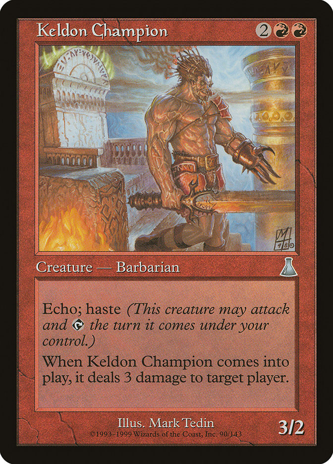 {C} Keldon Champion [Urza's Destiny][UDS 090]