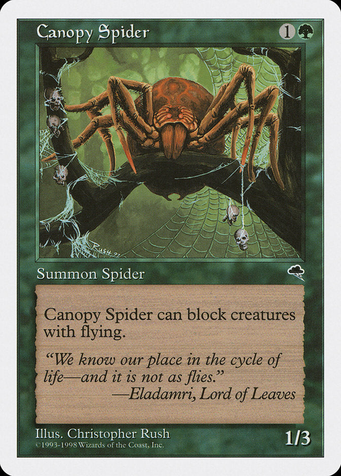 {C} Canopy Spider [Anthologies][ATH 052]