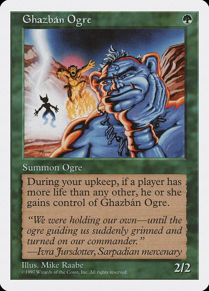 {C} Ghazban Ogre [Fifth Edition][5ED 298]