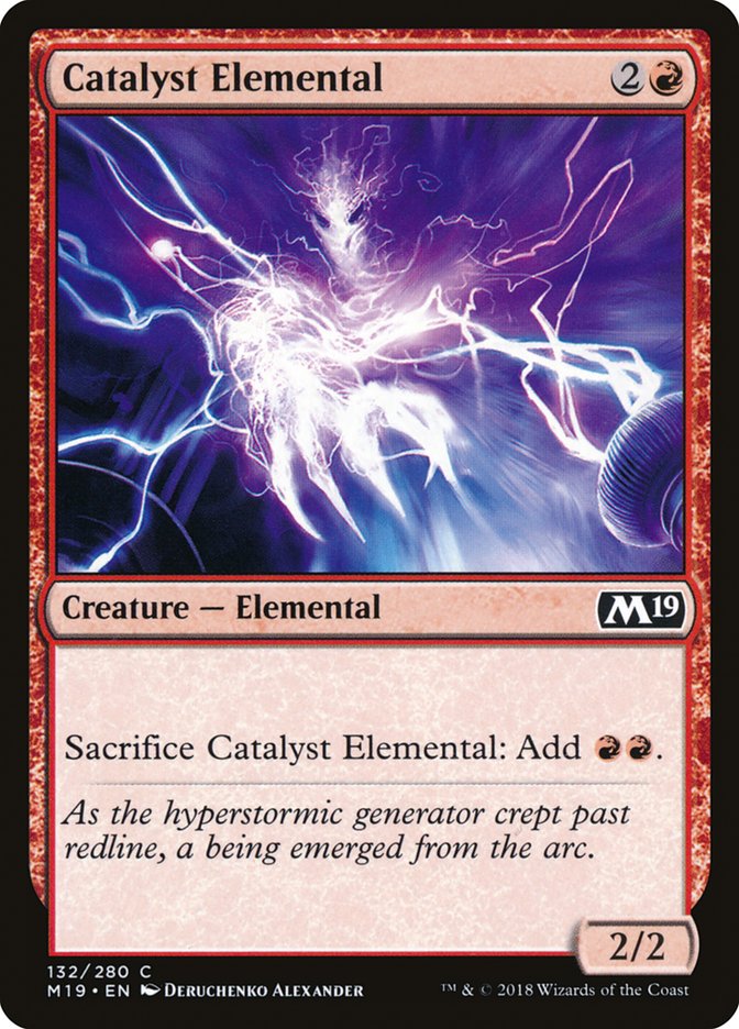{C} Catalyst Elemental [Core Set 2019][M19 132]