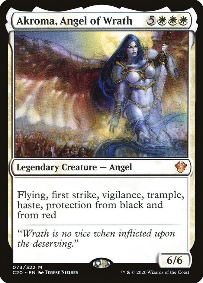 {R} Akroma, Angel of Wrath [Commander 2020][C20 073]