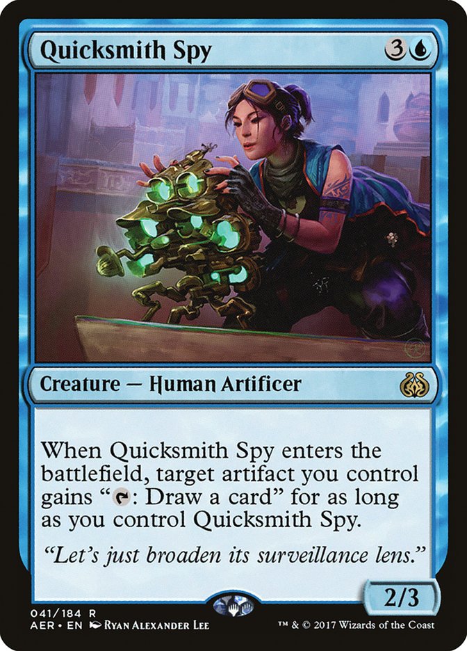 {R} Quicksmith Spy [Aether Revolt][AER 041]