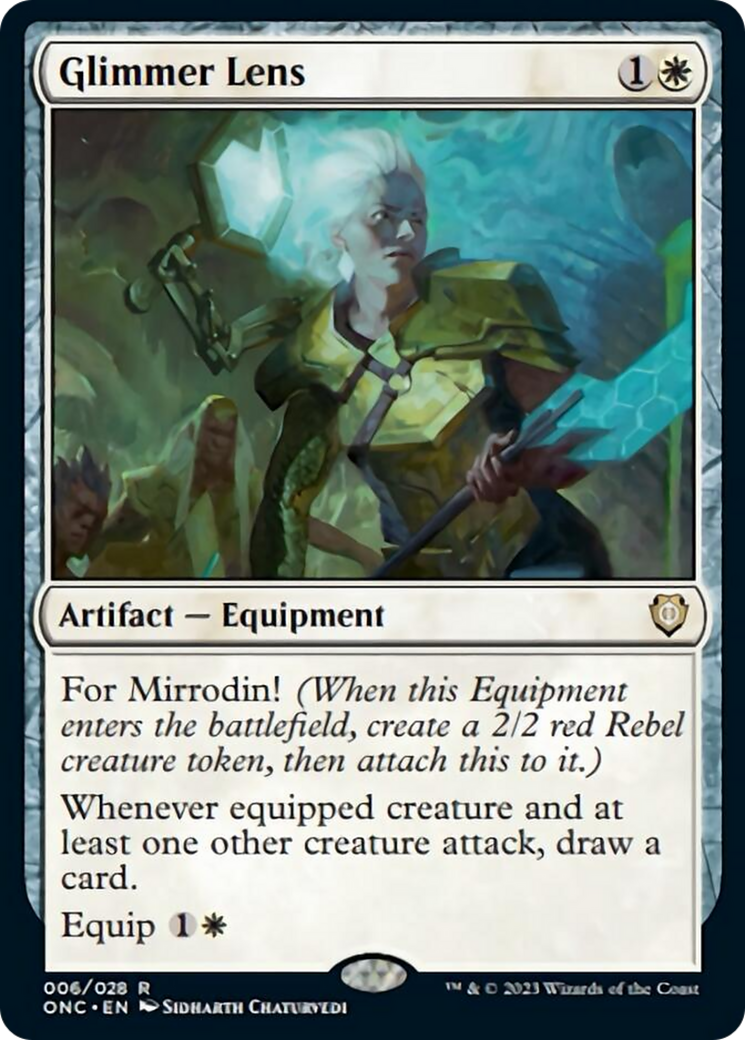 {R} Glimmer Lens [Phyrexia: All Will Be One Commander][ONC 006]
