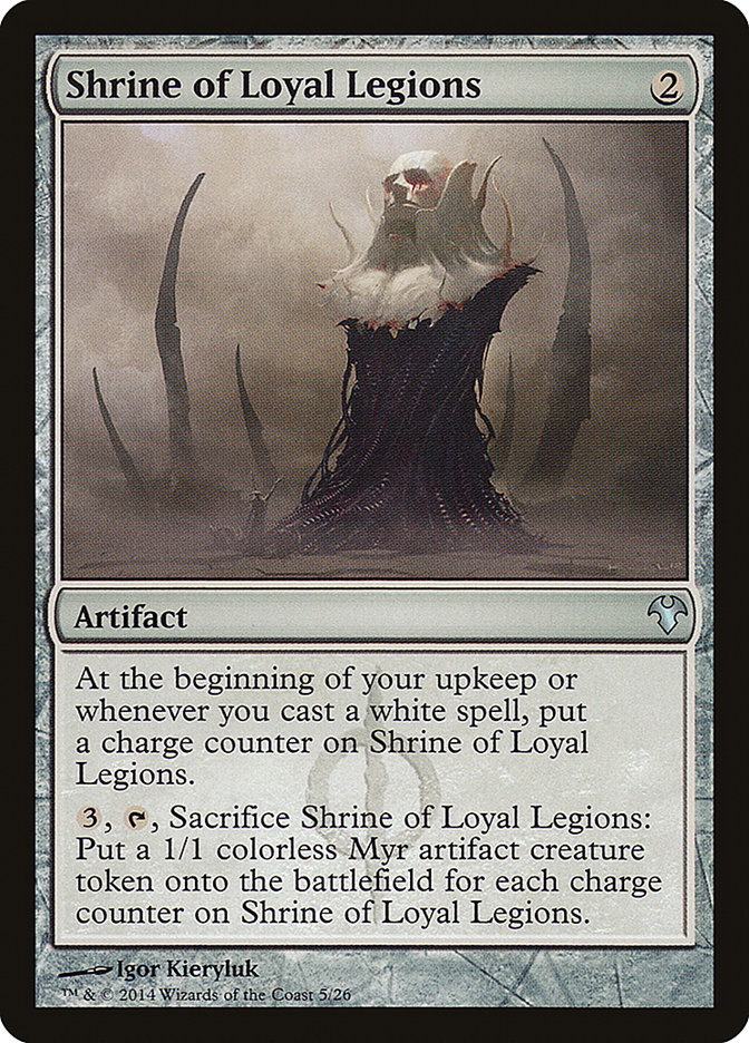 {C} Shrine of Loyal Legions [Modern Event Deck 2014][MD1 005]