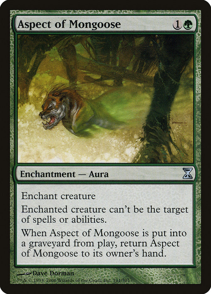 {C} Aspect of Mongoose [Time Spiral][TSP 191]