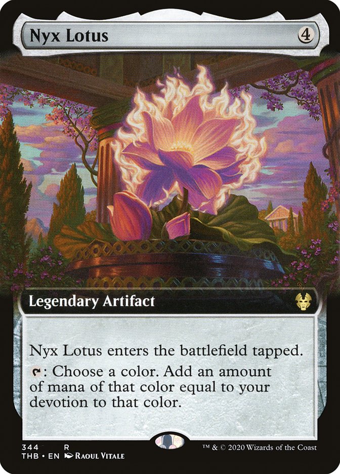 {R} Nyx Lotus (Extended Art) [Theros Beyond Death][THB 344]