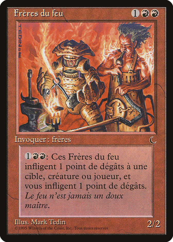 {C} Brothers of Fire (French) - "Freres du feu" [Renaissance][REN 076]