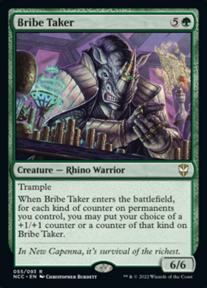 {R} Bribe Taker [Streets of New Capenna Commander][NCC 055]