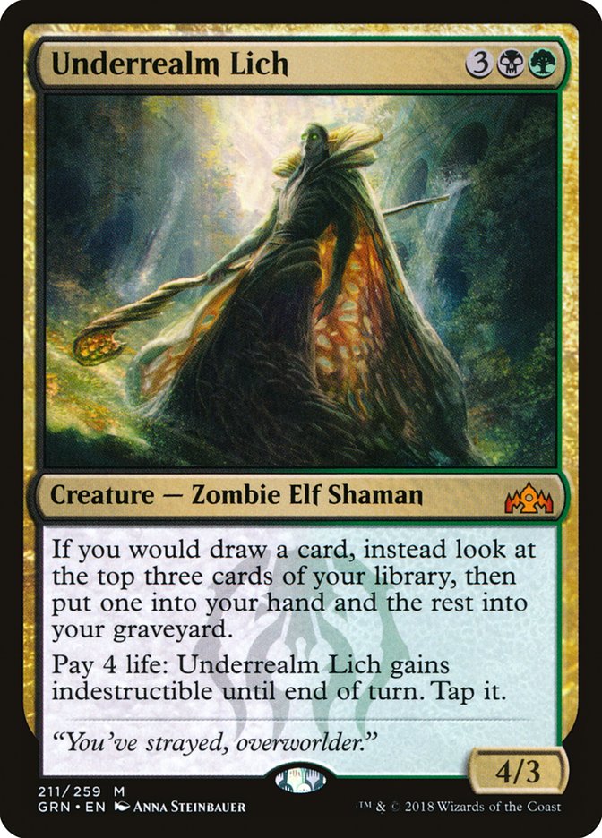 {R} Underrealm Lich [Guilds of Ravnica][GRN 211]